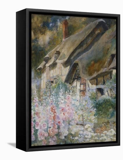 Anne Hathaway's Cottage-David Woodlock-Framed Premier Image Canvas
