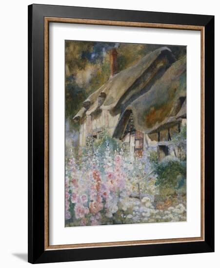 Anne Hathaway's Cottage-David Woodlock-Framed Giclee Print