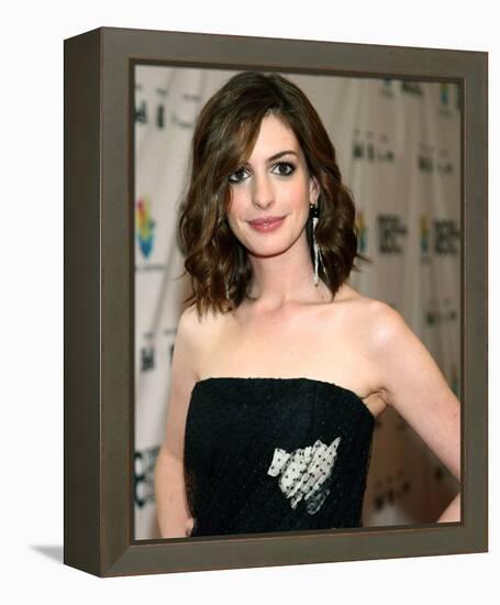 Anne Hathaway-null-Framed Stretched Canvas