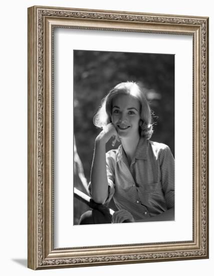 Anne Henderson, 21, Golden Gate Park, San Francisco, California, 1960-Allan Grant-Framed Photographic Print