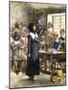 Anne Hutchinson Sentenced to Be Banished from Massachusetts Bay Colony, 1637-null-Mounted Giclee Print