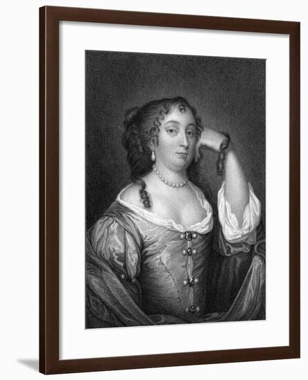 Anne Hyde, Duchess of York, Mother of Mary II and Queen Anne, 1825-S Freeman-Framed Giclee Print