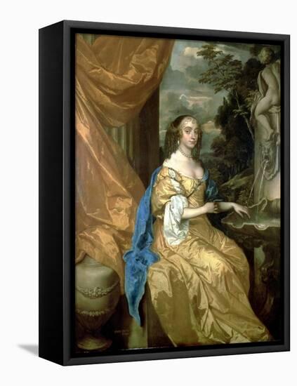 Anne Hyde, Duchess of York-Sir Peter Lely-Framed Premier Image Canvas