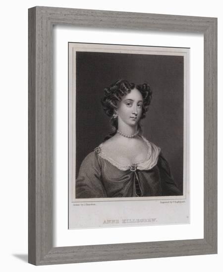 Anne Killegrew, English Poet-Sir Peter Lely-Framed Giclee Print