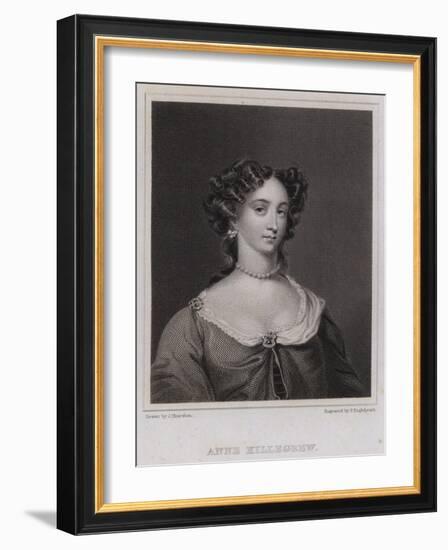 Anne Killegrew, English Poet-Sir Peter Lely-Framed Giclee Print