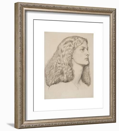 Anne Miller - Stare-Dante Gabriel Rossetti-Framed Premium Giclee Print