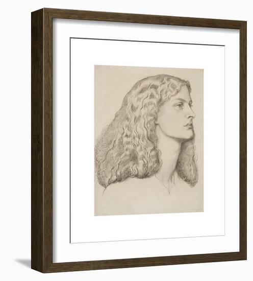 Anne Miller - Stare-Dante Gabriel Rossetti-Framed Premium Giclee Print