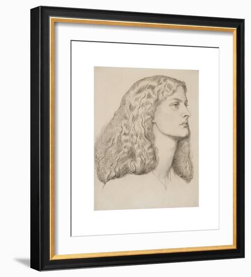 Anne Miller - Stare-Dante Gabriel Rossetti-Framed Premium Giclee Print