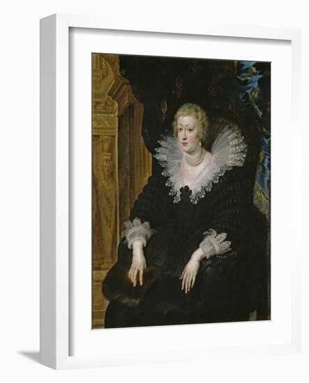 Anne of Austria, C. 1622-Peter Paul Rubens-Framed Giclee Print