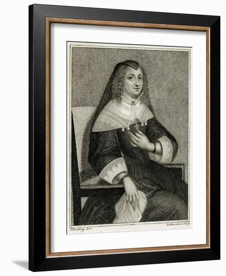 Anne of Austria, Harding-S. Harding-Framed Art Print