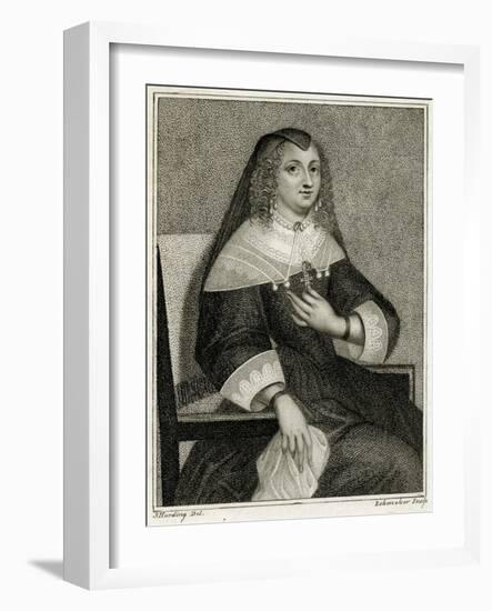 Anne of Austria, Harding-S. Harding-Framed Art Print