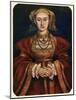 'Anne of Cleves', 1539, (1909)-Hans Holbein the Younger-Mounted Giclee Print