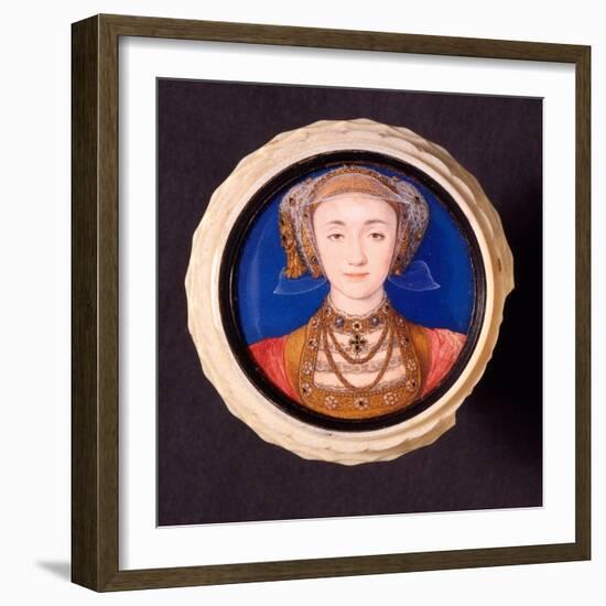 Anne of Cleves, 1539-Hans Holbein the Younger-Framed Giclee Print