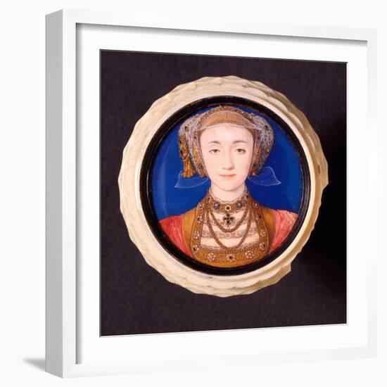 Anne of Cleves, 1539-Hans Holbein the Younger-Framed Giclee Print