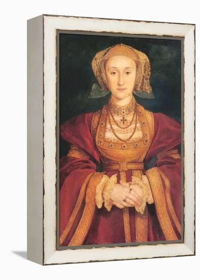 Anne of Cleves-Hans Holbein the Younger-Framed Stretched Canvas