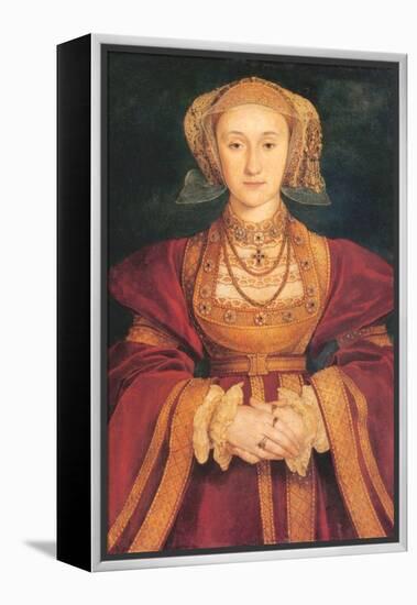 Anne of Cleves-Hans Holbein the Younger-Framed Stretched Canvas