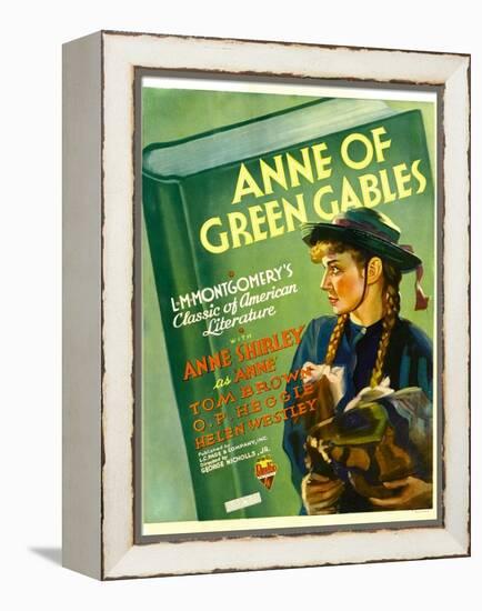 Anne of Green Gables, Anne Shirley, 1934-null-Framed Stretched Canvas