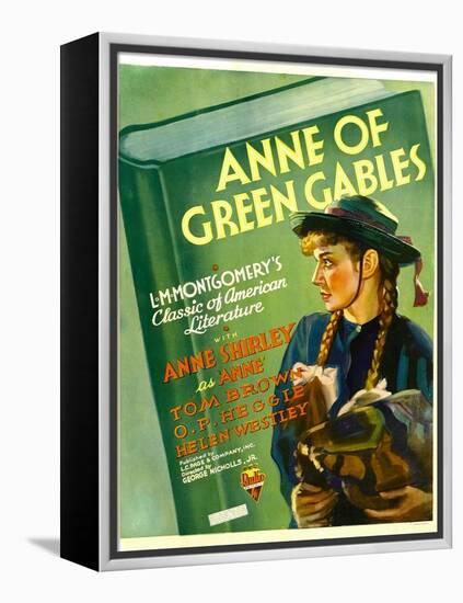 Anne of Green Gables, Anne Shirley, 1934-null-Framed Stretched Canvas