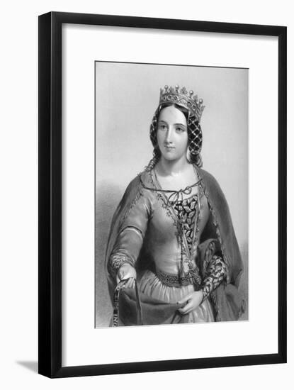 Anne of Warwick (1456-148), Queen Consort of King Richard Iii, 1851-null-Framed Giclee Print