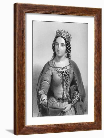 Anne of Warwick (1456-148), Queen Consort of King Richard Iii, 1851-null-Framed Giclee Print