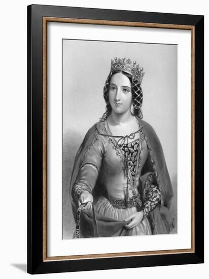 Anne of Warwick (1456-148), Queen Consort of King Richard Iii, 1851-null-Framed Giclee Print