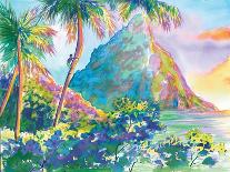 St. Lucia Rainbow Palette-Anne Ormsby-Framed Art Print