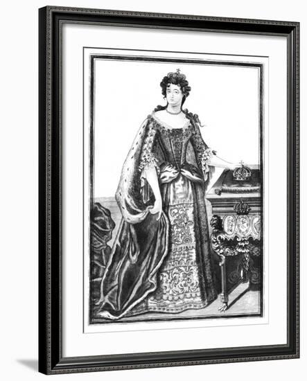 Anne, Queen of Great Britain and Ireland-null-Framed Giclee Print
