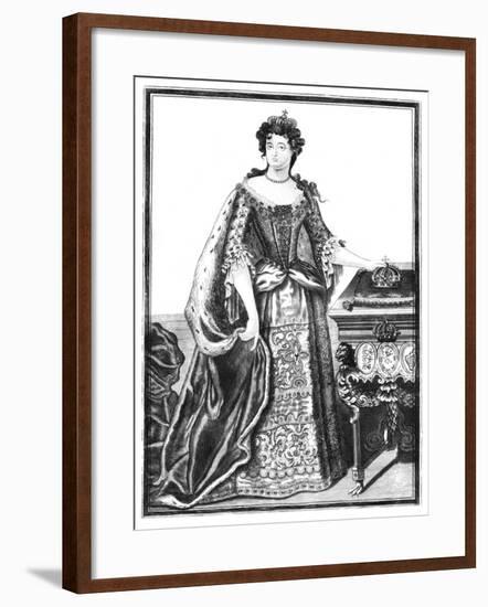 Anne, Queen of Great Britain and Ireland-null-Framed Giclee Print