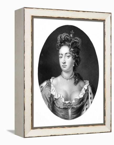 Anne Queen of Great Britain-Godfrey Kneller-Framed Premier Image Canvas