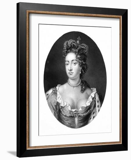 Anne Queen of Great Britain-Godfrey Kneller-Framed Giclee Print