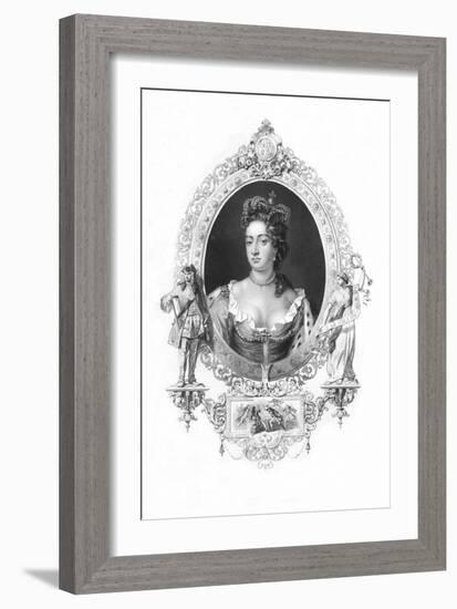 Anne Queen of Great Britain-Godfrey Kneller-Framed Giclee Print