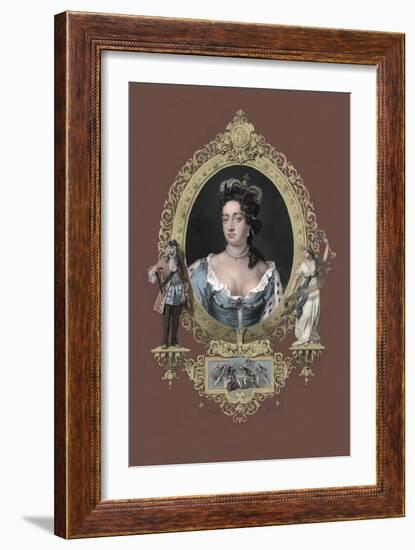 Anne Queen of Great Britain-Godfrey Kneller-Framed Giclee Print