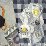 Still Life on Table (Oil on Canvas)-Anne Redpath-Giclee Print