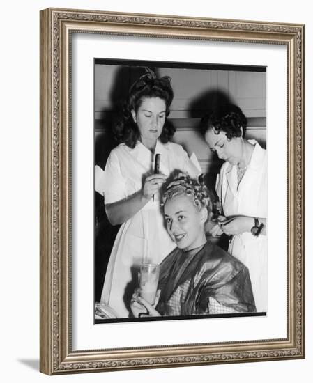 Anne Shirley/Hairdresser-null-Framed Photographic Print