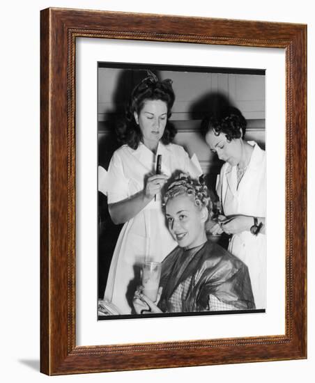 Anne Shirley/Hairdresser-null-Framed Photographic Print