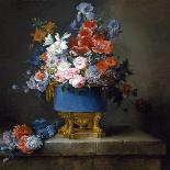 Flowers in a Blue Vase, 1782-Anne Vallayer-coster-Giclee Print