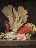 Bouquet of Flowers in a Blue Porcelain Vase, 1776 (Oil on Canvas)-Anne Vallayer-coster-Framed Giclee Print