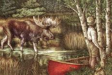 Red Canoe-Anne Yvonne Gilbert-Giclee Print