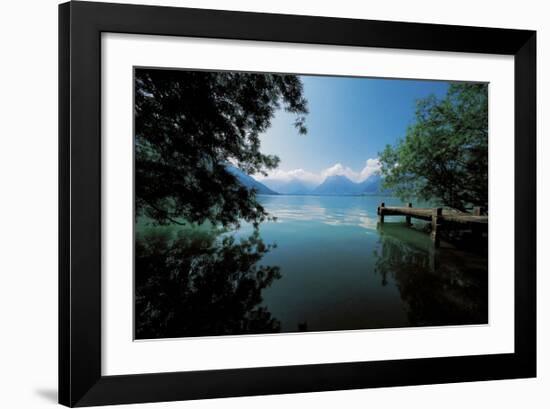 Annecy Lake, France-Christian Haase-Framed Art Print
