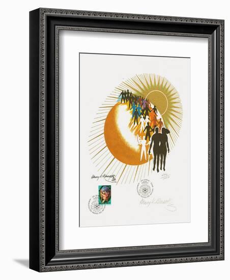 Annee Mondiale de la Population-Henry Bencsath-Framed Collectable Print