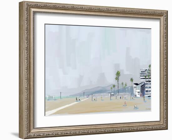 Annenberg Beach House-Pete Oswald-Framed Art Print
