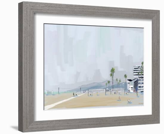 Annenberg Beach House-Pete Oswald-Framed Art Print