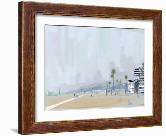 Annenberg Beach House-Pete Oswald-Framed Art Print