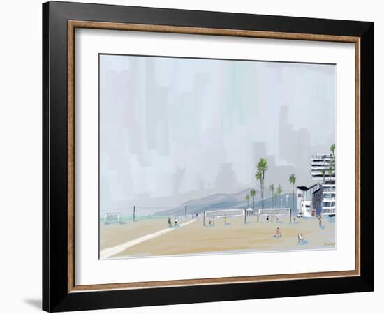 Annenberg Beach House-Pete Oswald-Framed Art Print