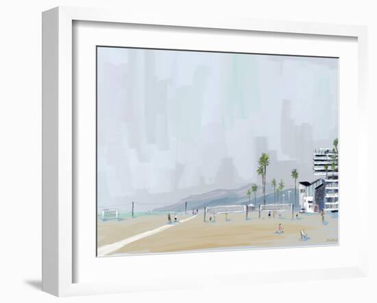 Annenberg Beach House-Pete Oswald-Framed Art Print