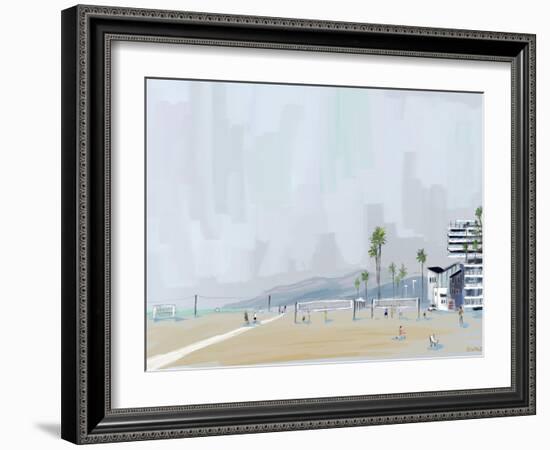 Annenberg Beach House-Pete Oswald-Framed Art Print