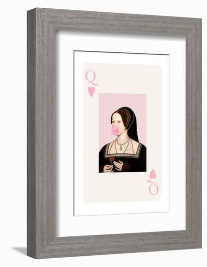 Anneplayingcard Ratioiso-Grace Digital Art Co-Framed Photographic Print