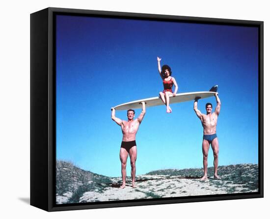 Annette Funicello - Beach Party-null-Framed Stretched Canvas