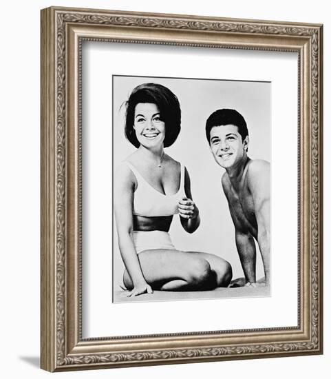 Annette Funicello & Frankie Avalon--Framed Photo