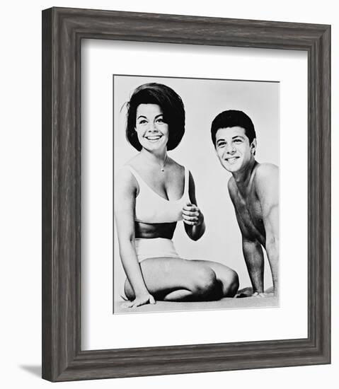 Annette Funicello & Frankie Avalon-null-Framed Photo